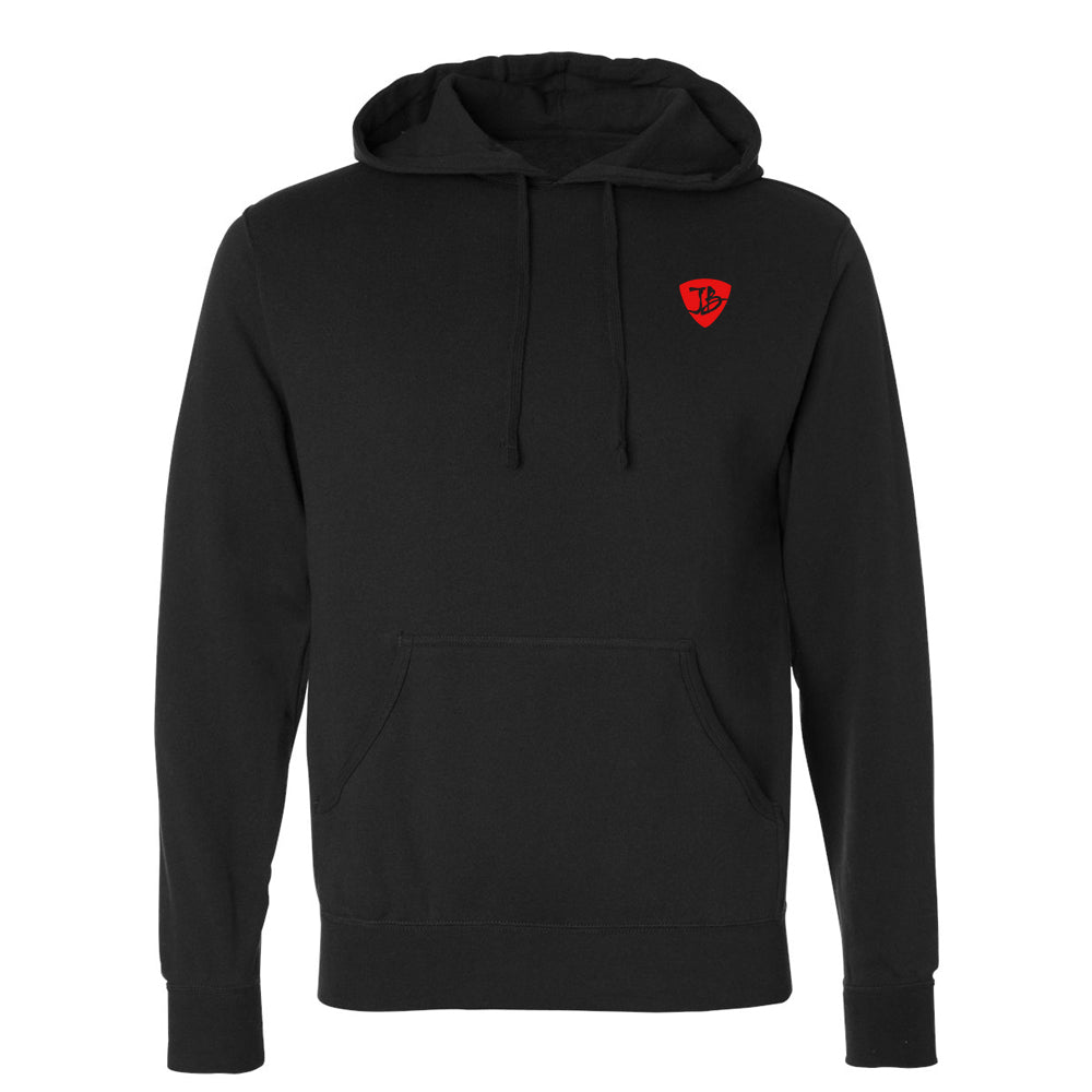 Joe Bonamassa Red & Blues hettegenser svart unisex fleece