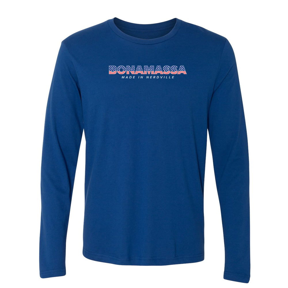 Joe Bonamassa Made In Nerdville USA Tour langermet trøye svart