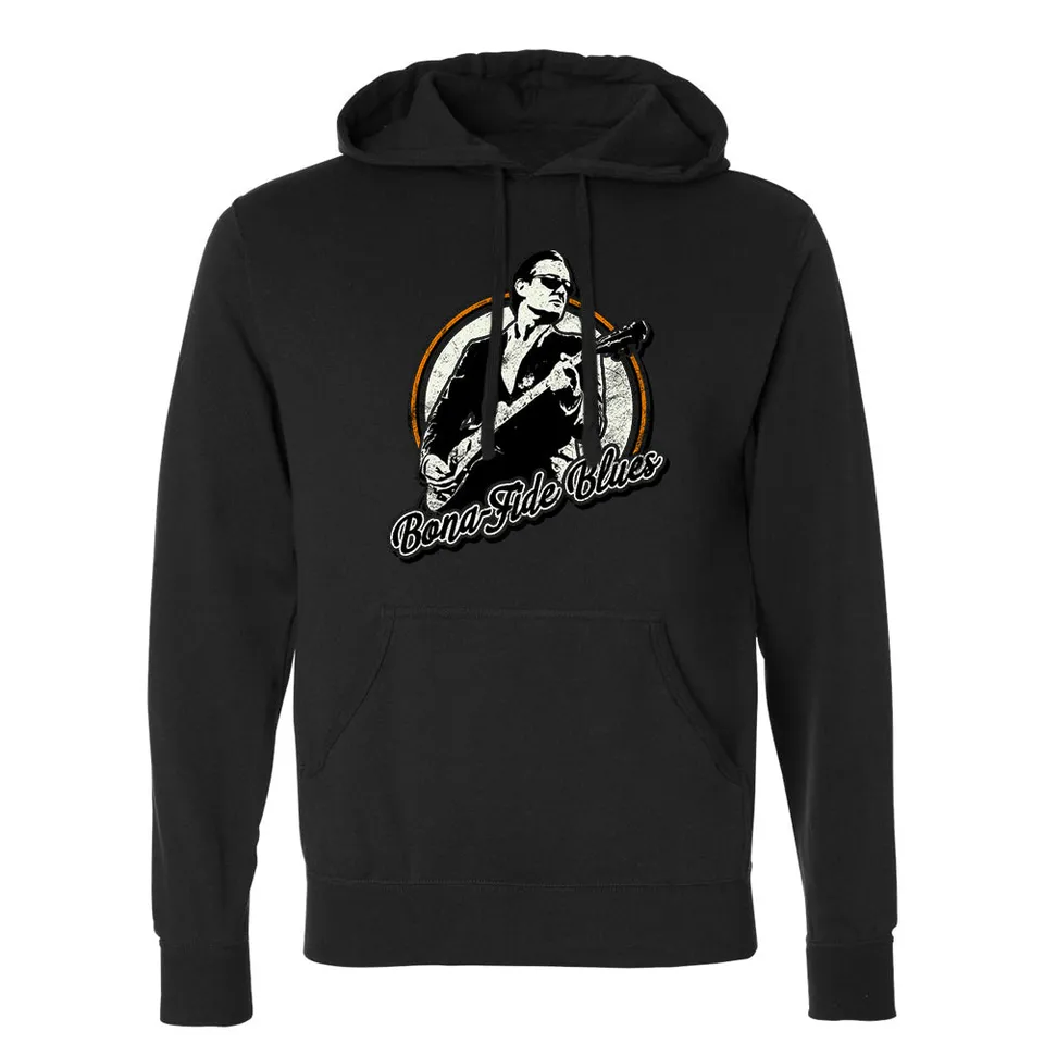 Joe Bonamassa Bona-Fide Blues hettegenser svart unisex bomull