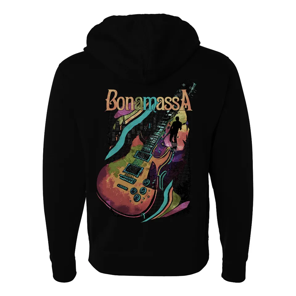 Joe Bonamassa City Blues Fresco hettejakke glidelås unisex