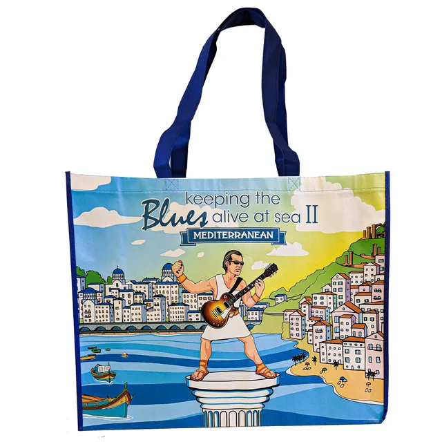 Joe Bonamassa KTBA at Sea Mediterranean II tote bag
