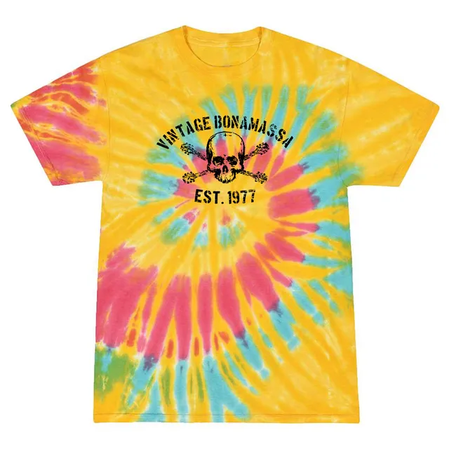 Joe Bonamassa JB Vintage Tie Dye T-skjorte unisex