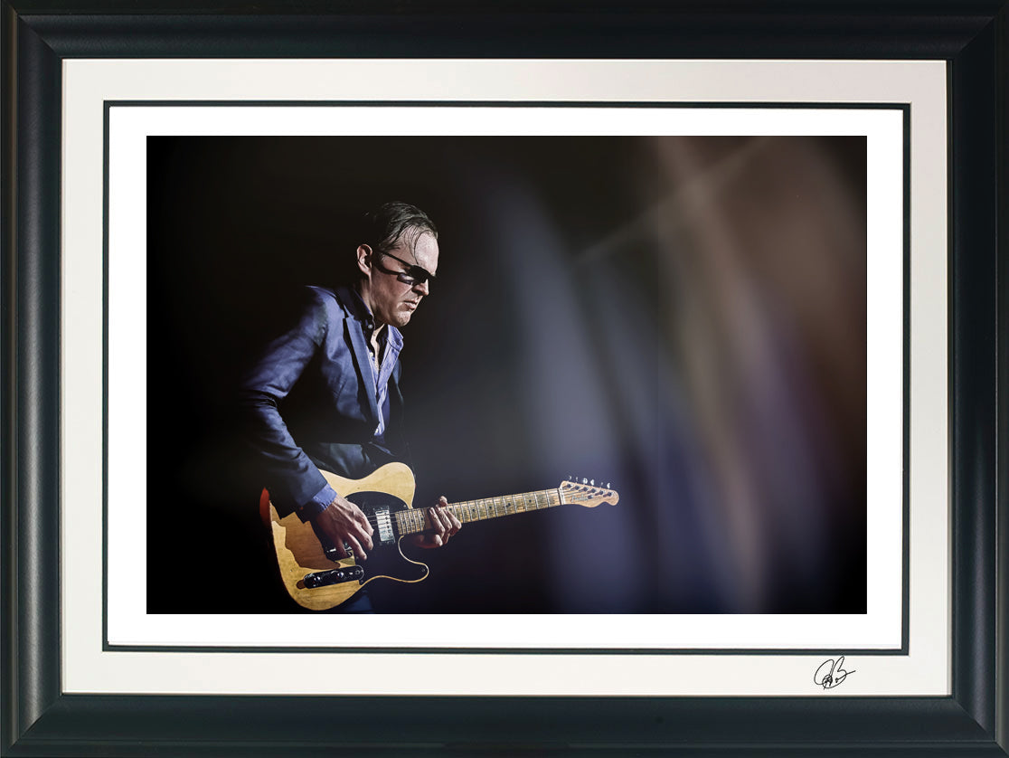 Joe Bonamassa #37 The Nocaster litografi innrammet signert