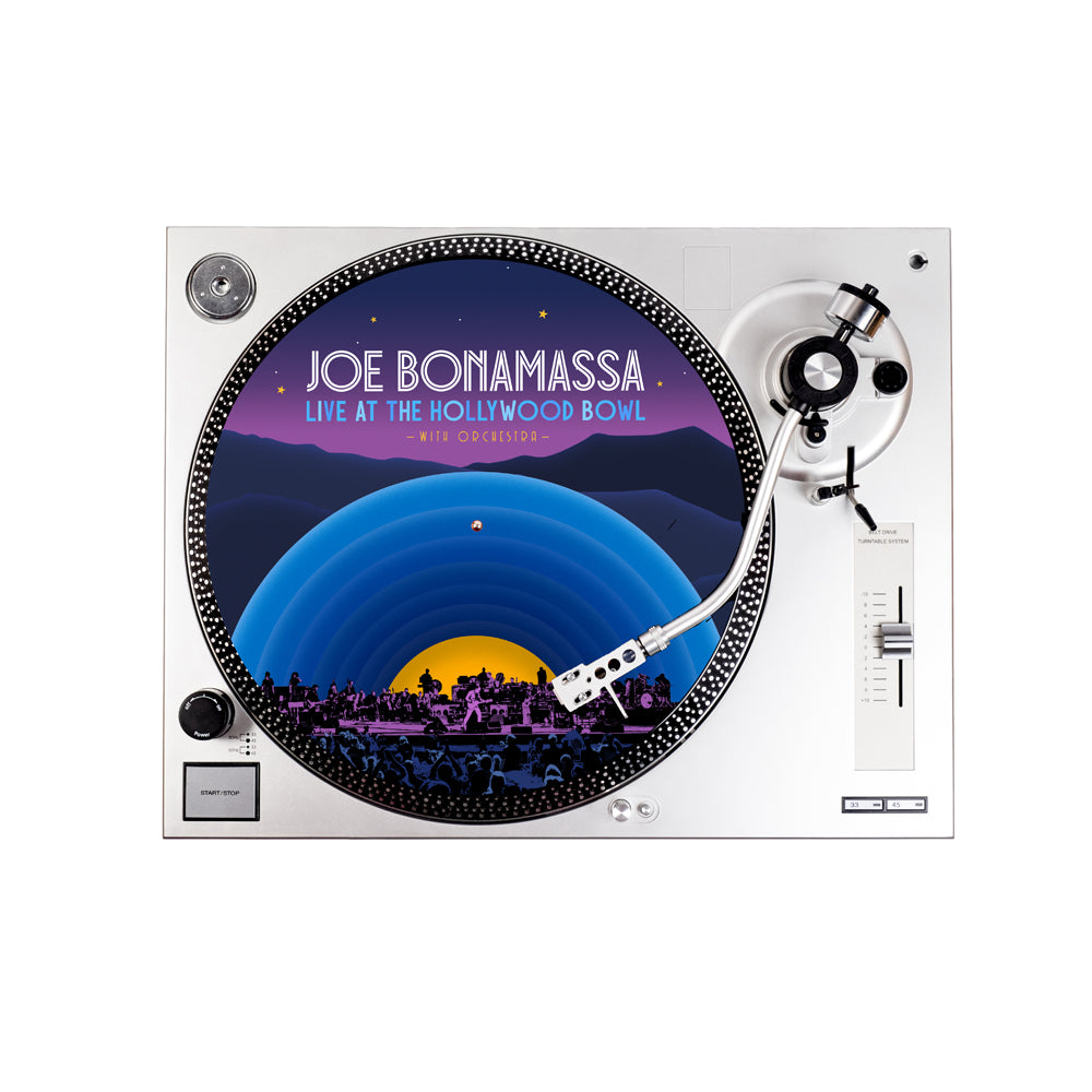 Joe Bonamassa Hollywood Bowl slipmat filt vinyl