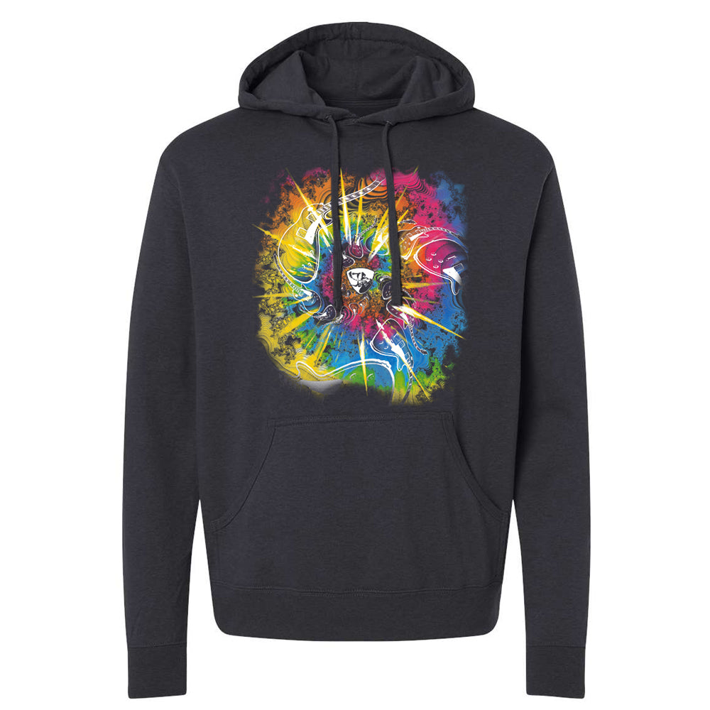 Joe Bonamassa Guitar Trippin' hettegenser svart unisex