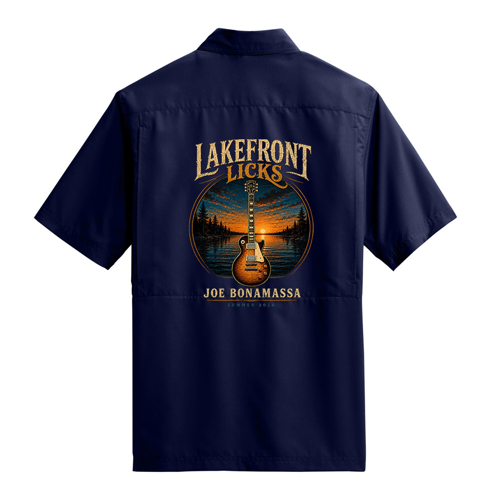 Joe Bonamassa Lakefront Licks UV-skjorte kortermet svart