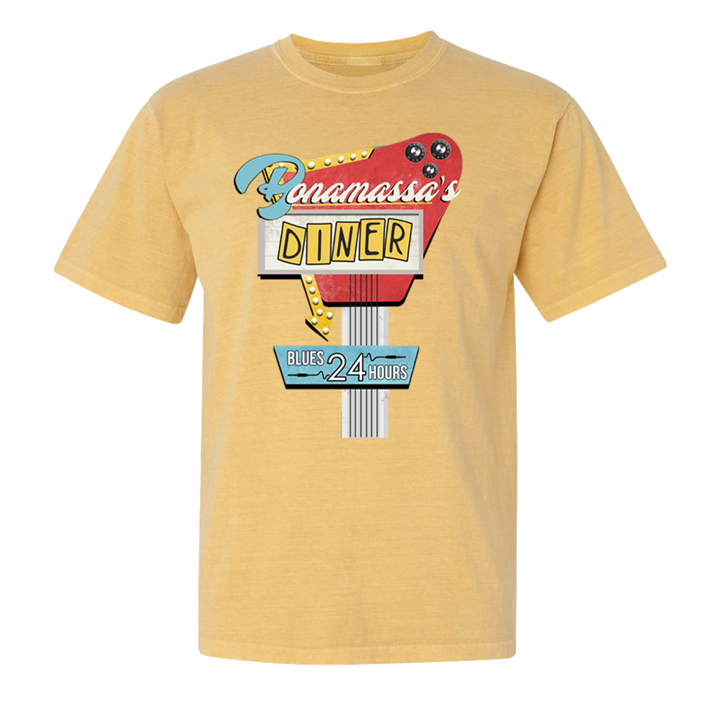 Joe Bonamassa Bonamassa's Diner Comfort Colors t-skjorte bomull