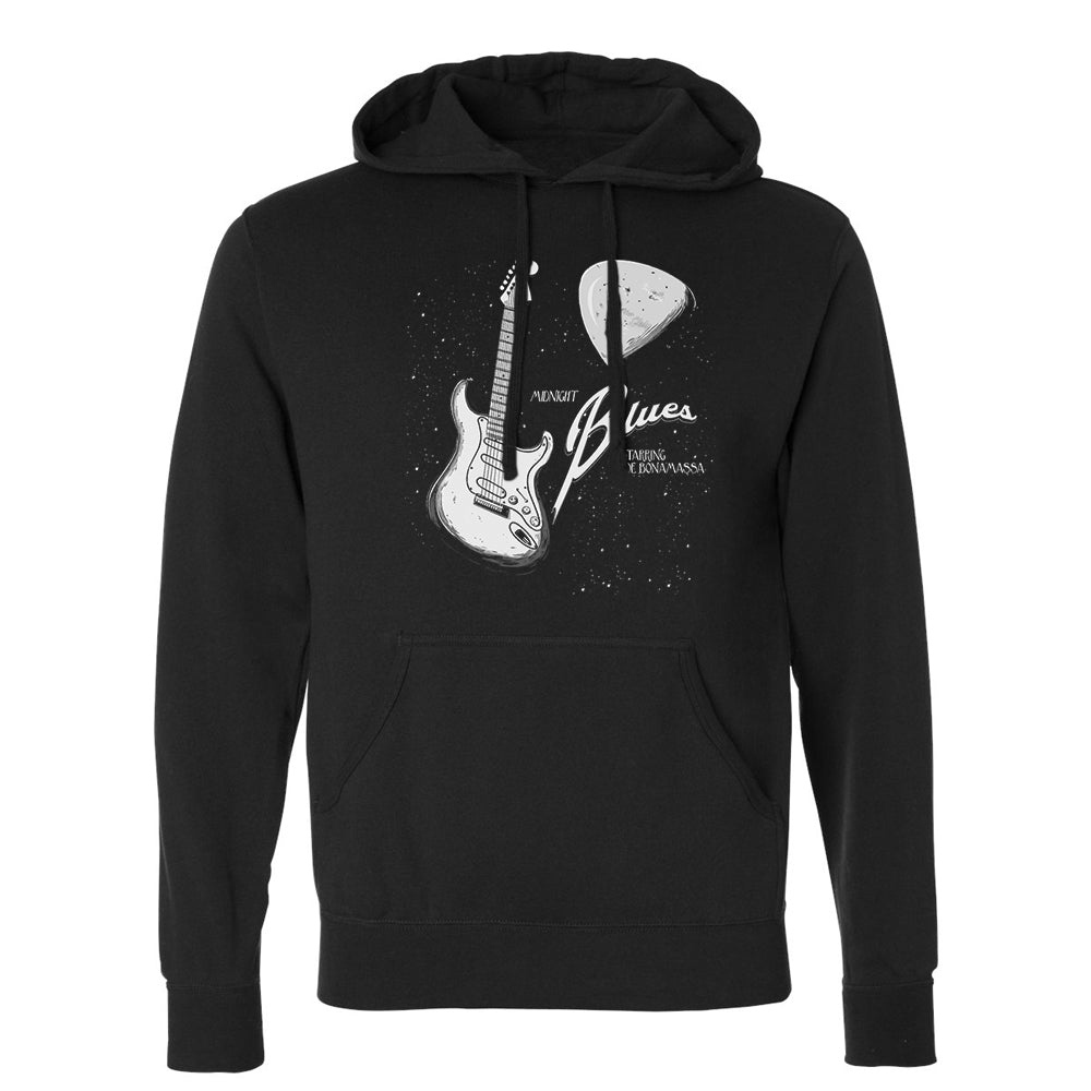 Joe Bonamassa Midnight Blues hoodie svart pullover
