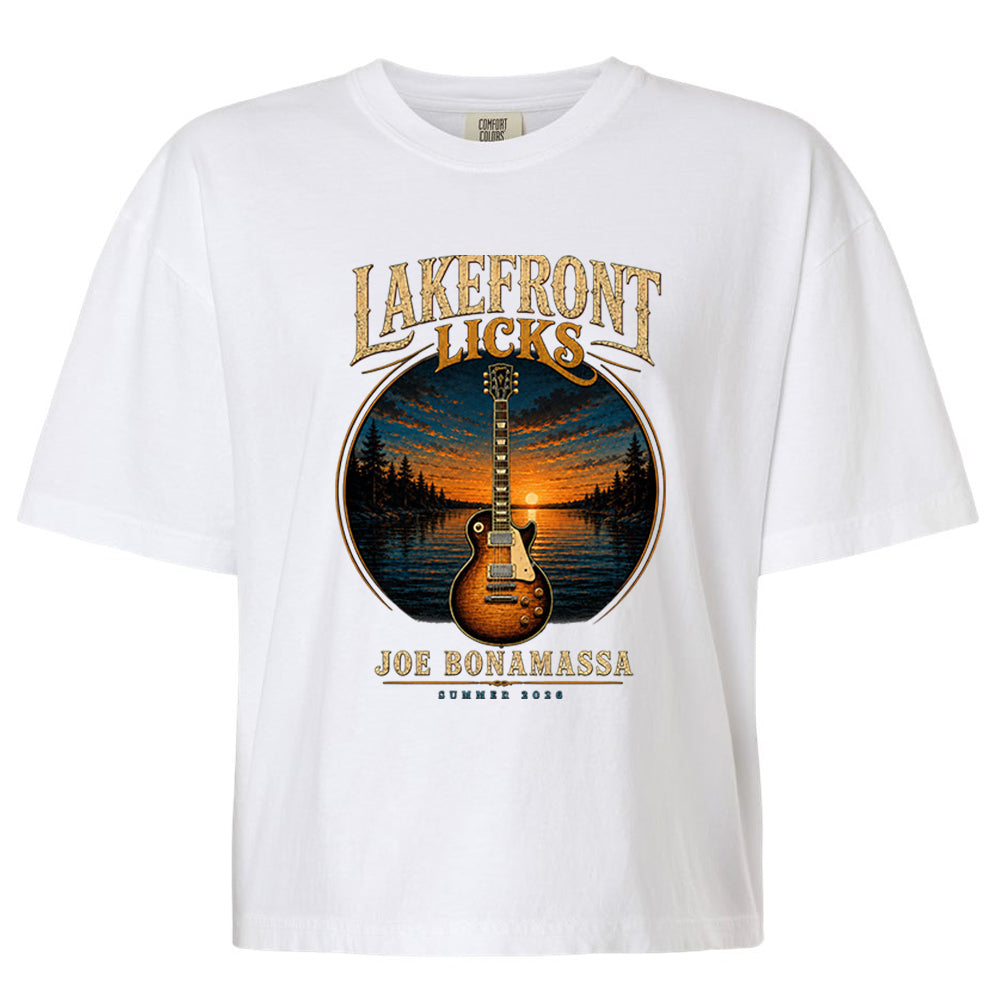 Joe Bonamassa Lakefront Licks t-skjorte dame svart bomull
