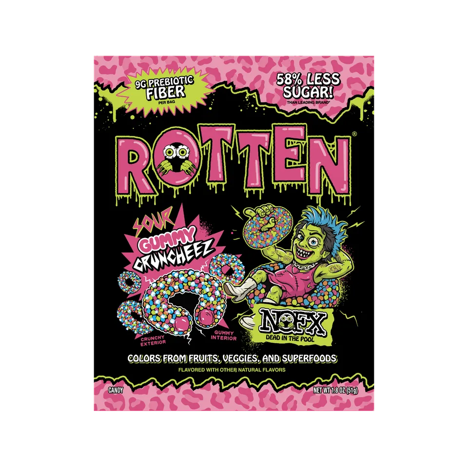 NOFX Rotten Sour Gummy Crucheez vingummi 51g
