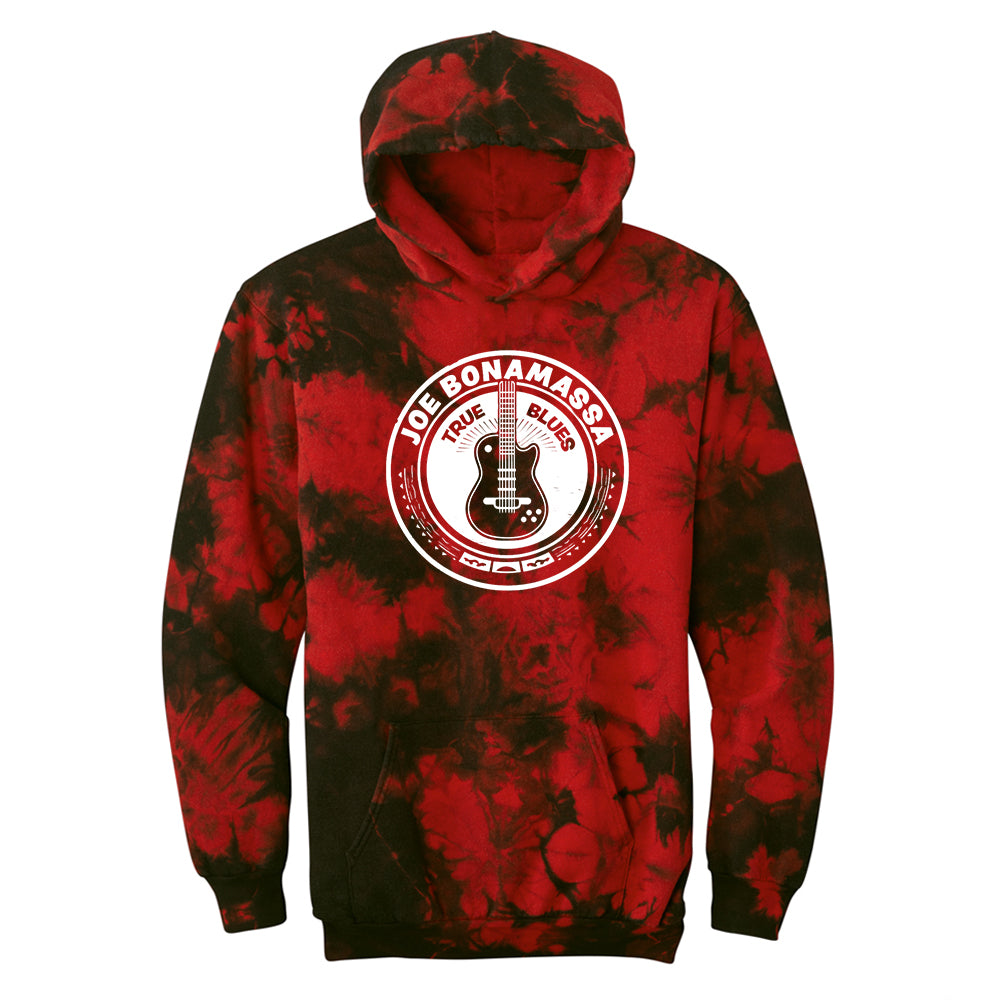 Joe Bonamassa True Blues hettegenser tie-dye bomullsfleece