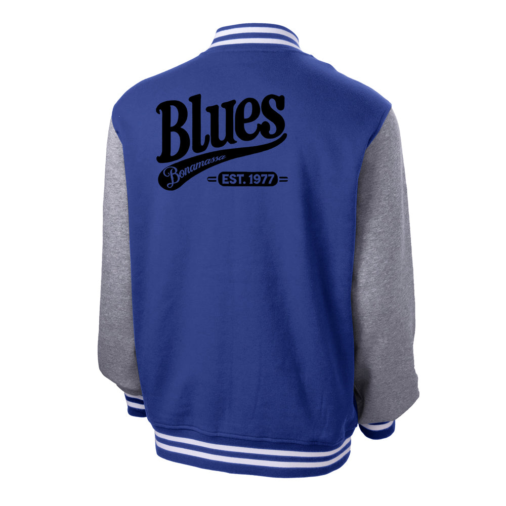 Joe Bonamassa Blues Est 1977 collegejakke unisex royal