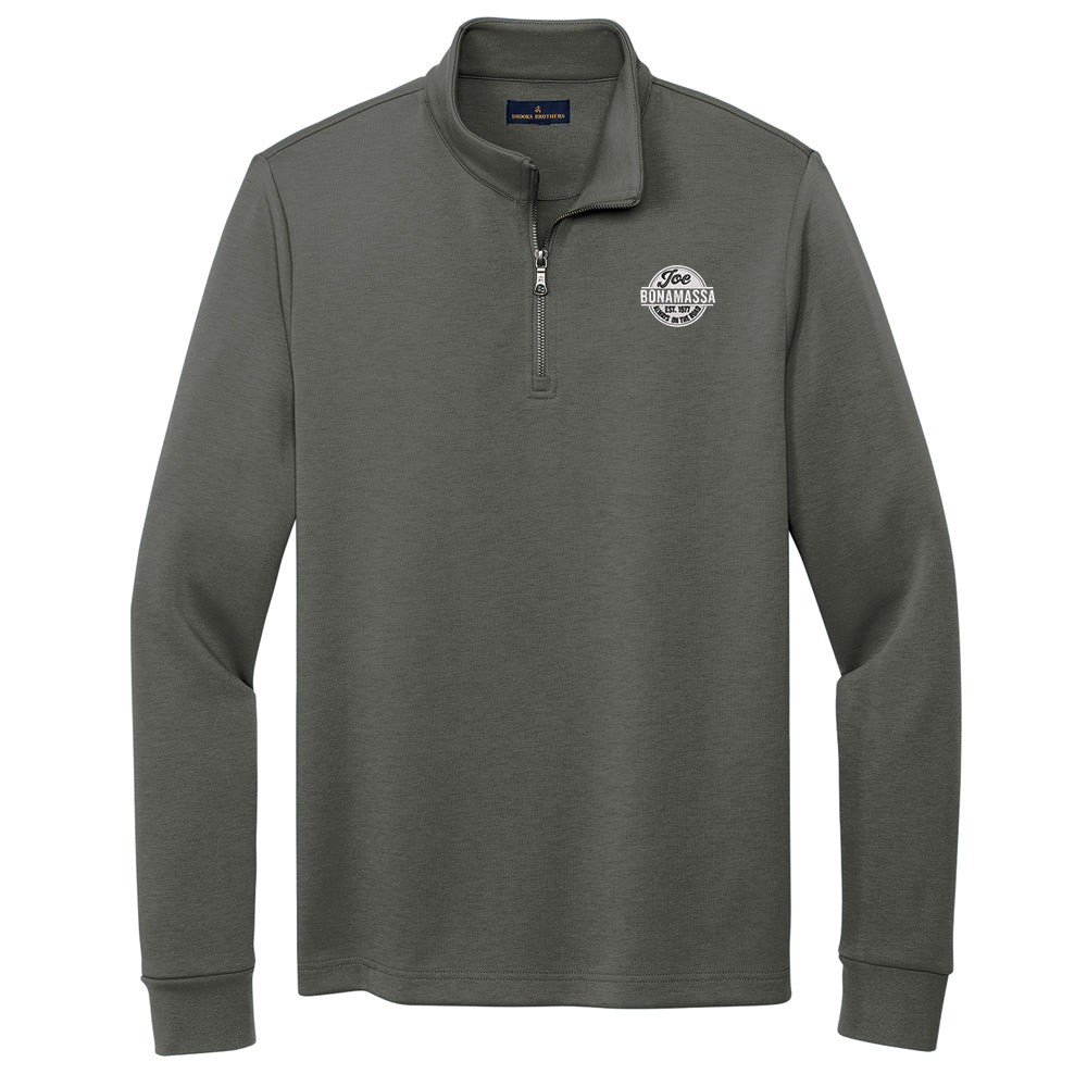 Brooks Brothers Always On The Road quarter-zip svart herre