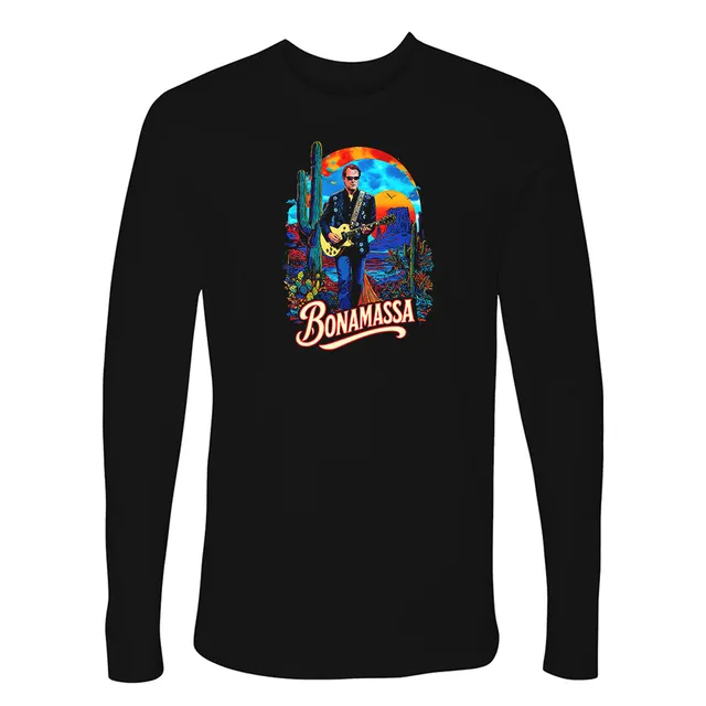Joe Bonamassa Blues Journey langermet svart herre