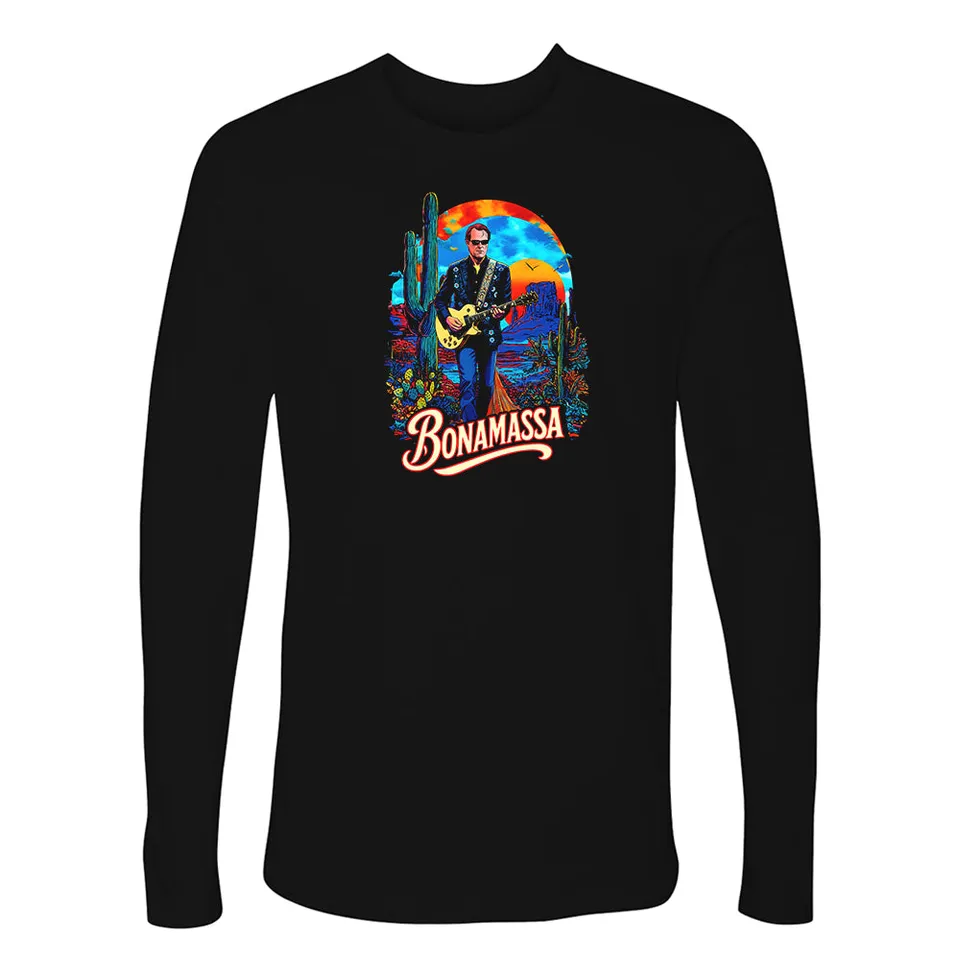 Joe Bonamassa Blues Journey langermet svart herre