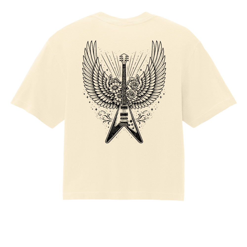 Joe Bonamassa Blues Angel Comfort Boxy T-skjorte dame