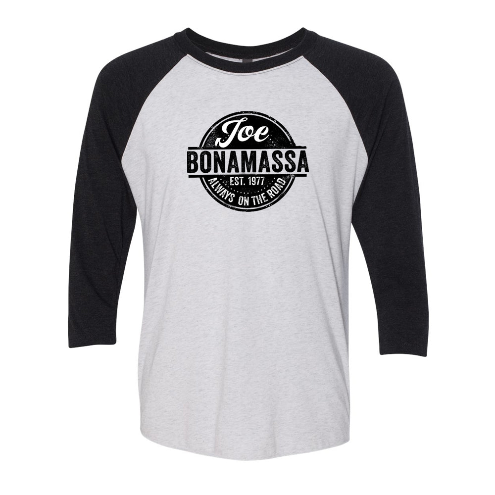 Joe Bonamassa Always On Road t-skjorte hvit 3/4 erme
