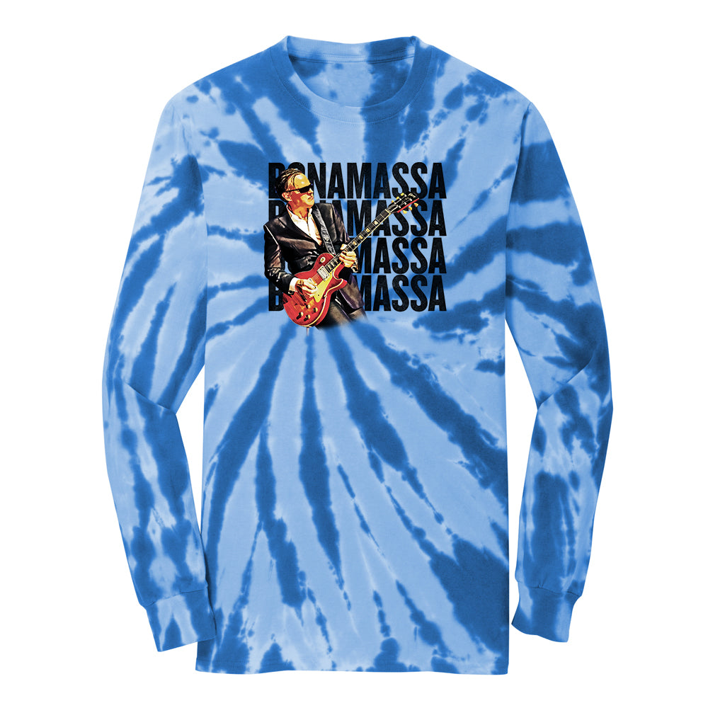 Joe Bonamassa Quadamassa 2.0 langermet tie-dye unisex