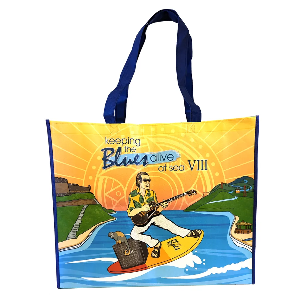 Joe Bonamassa 2023 KTBA at Sea VIII totebag trykt