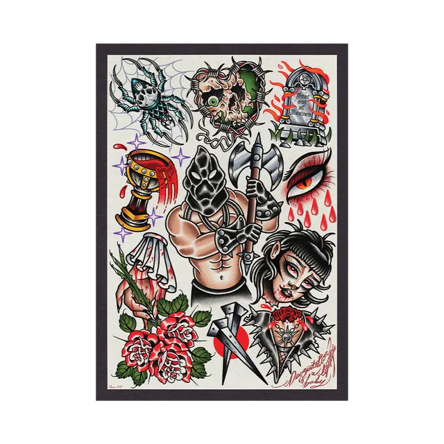 Creeper Friday 13th 2026 flash sheet plakat A3