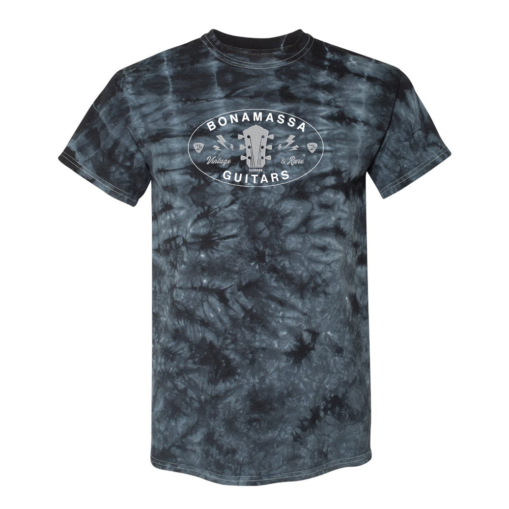 Joe Bonamassa Oval Logo Crystal Tie Dye t-skjorte unisex bomull