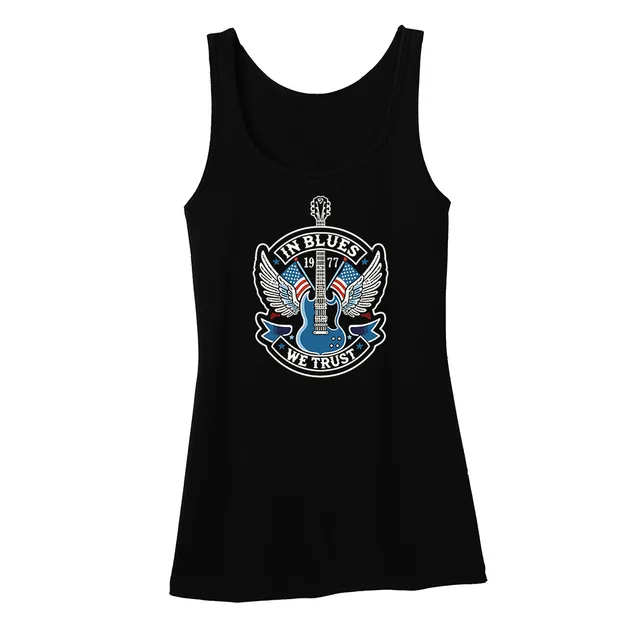 Joe Bonamassa In Blues We Trust tank svart dame bomull