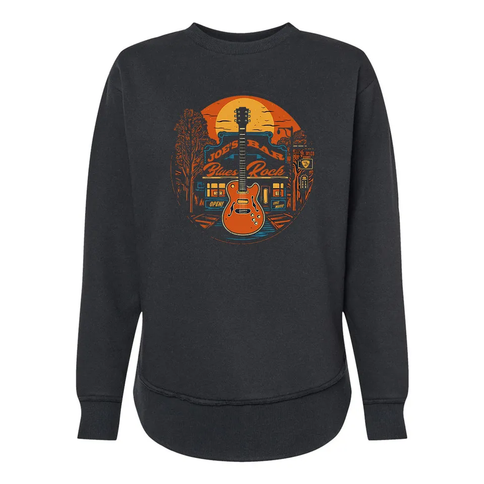 Joe Bonamassa Blues Rock Bar genser svart fleece dame