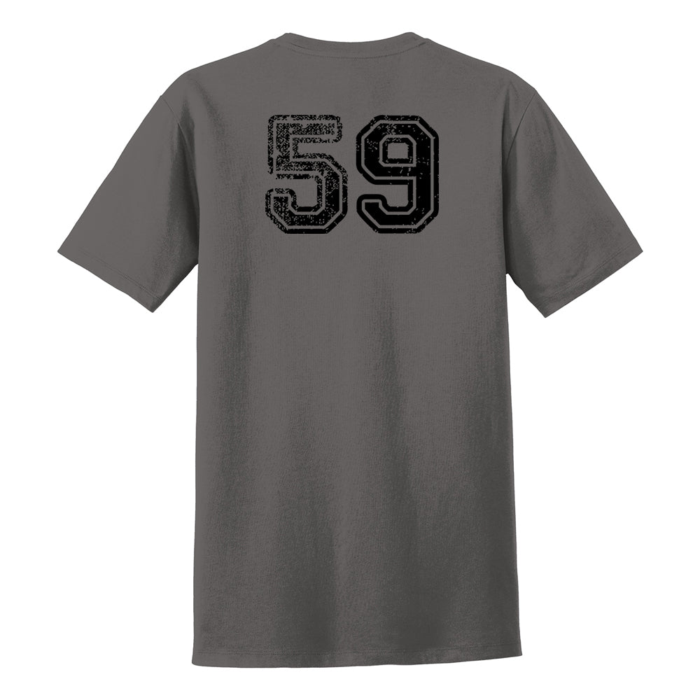 Joe Bonamassa Baseball Spring Varsity t-skjorte svart