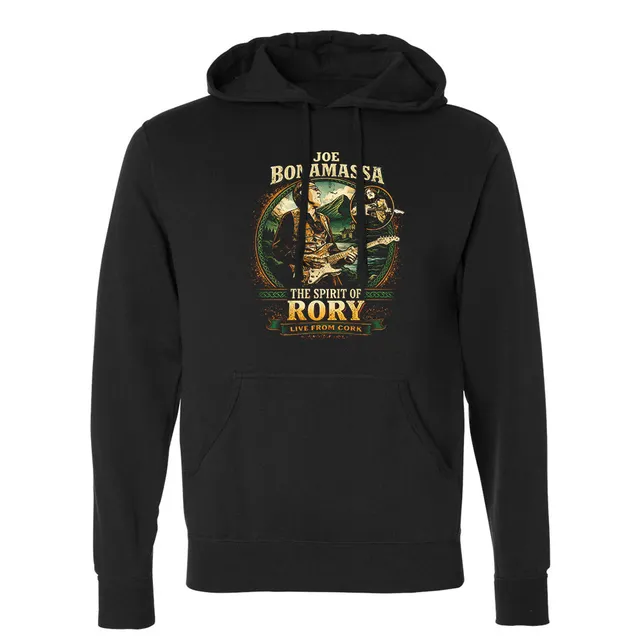 Joe Bonamassa Spirit Of Rory hoodie svart live Cork