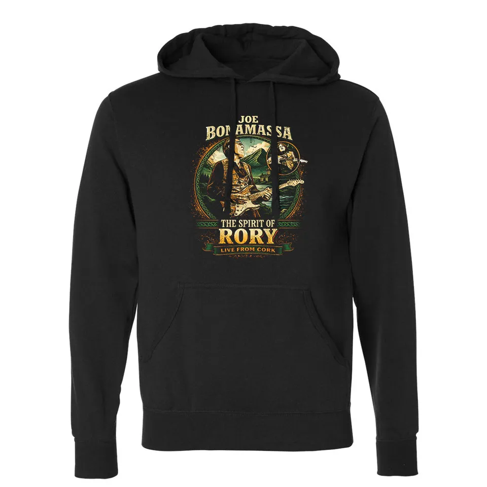 Joe Bonamassa Spirit Of Rory hoodie svart live Cork