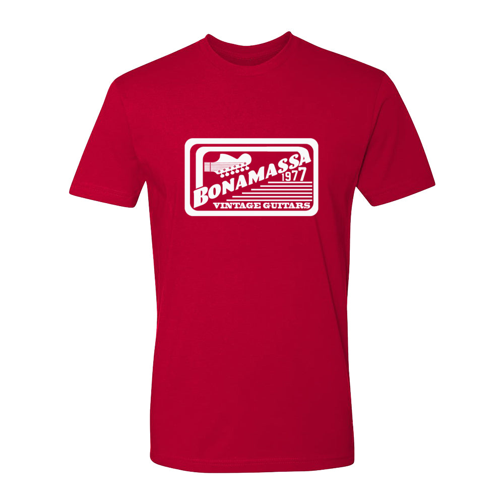 Joe Bonamassa Vintage Guitars t-skjorte unisex bomull