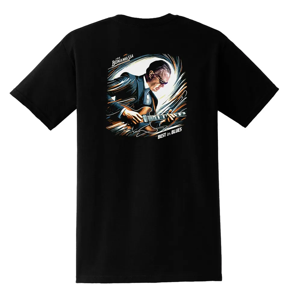 Joe Bonamassa Best in Blues Pocket T-skjorte unisex bomull