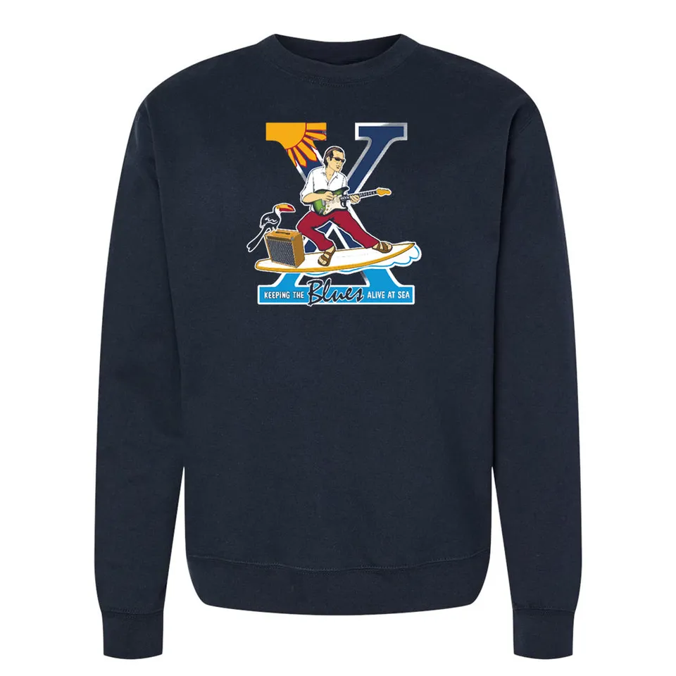 Joe Bonamassa 2025 KTBA at Sea X genser unisex fleece