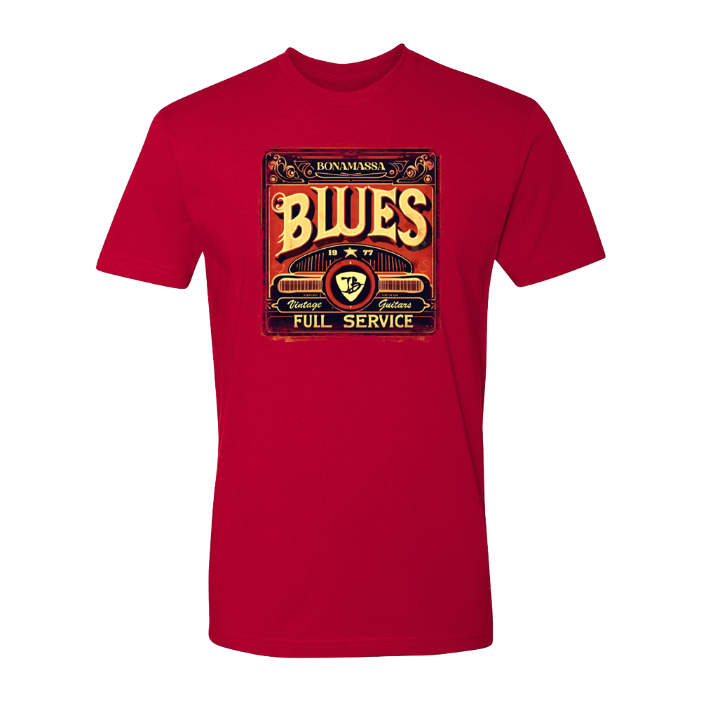 Joe Bonamassa Full Service Blues t-skjorte unisex bomull