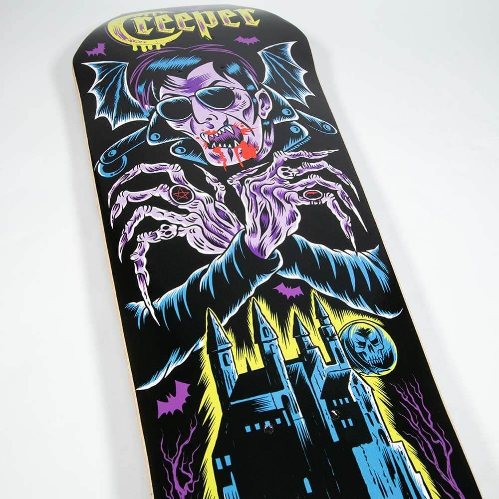 Creeper Sol Rac Coffin skateboarddekk plywood