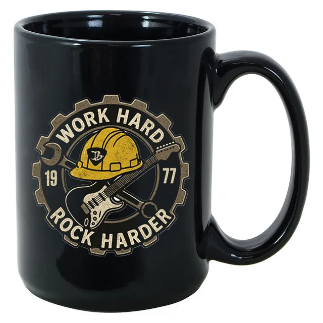 Joe Bonamassa Work Hard Rock Harder Krus keramikk 11oz