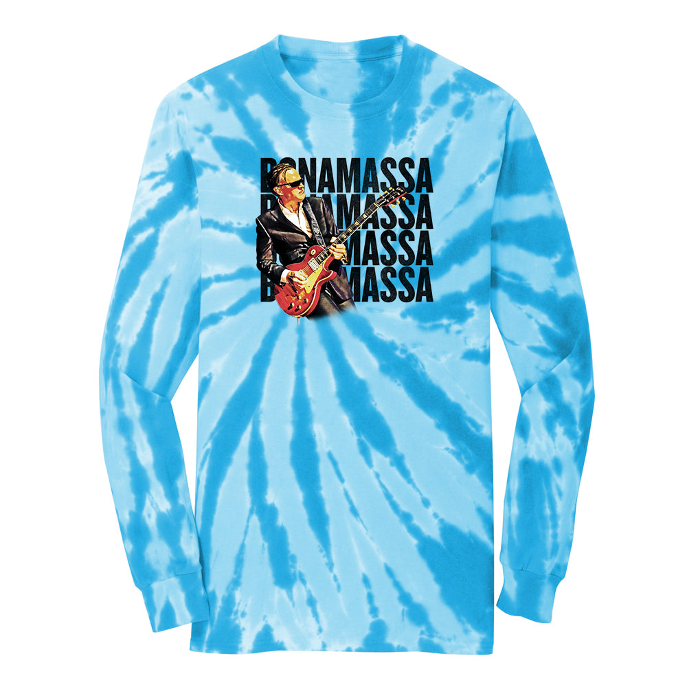 Joe Bonamassa Quadamassa 2.0 langermet tie-dye unisex