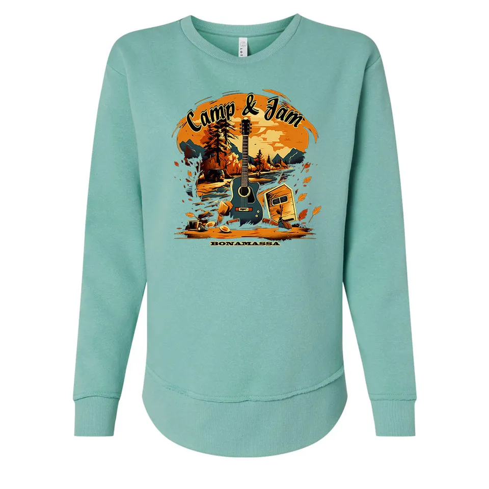 Joe Bonamassa Camp & Jam Weekend Fleece genser dame svart