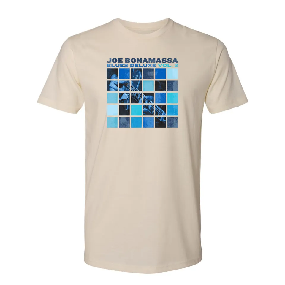 Joe Bonamassa Blues Deluxe Vol. 2 t-skjorte svart bomull