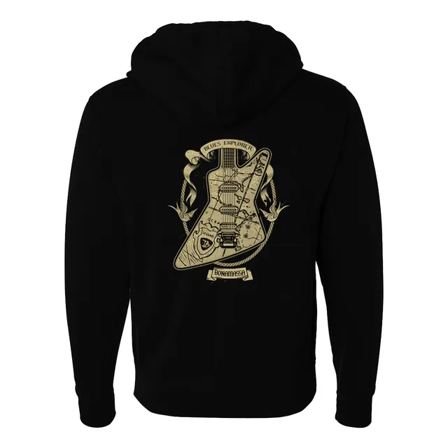 Joe Bonamassa Blues Explorer hettejakke glidelås unisex