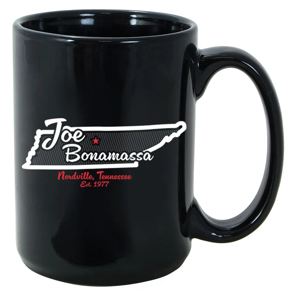 Joe Bonamassa Nerdville Blues Tour krus 11oz keramikk