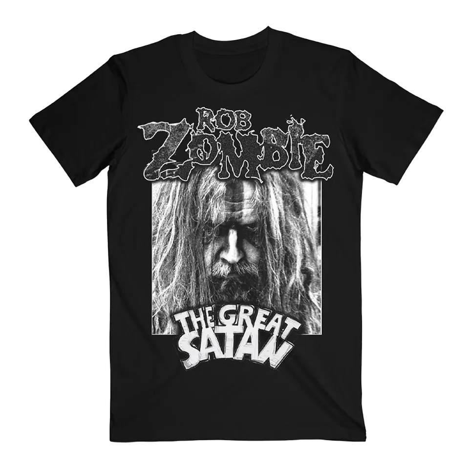 Rob Zombie The Great Satan Portrait Tee T-skjorte portrett